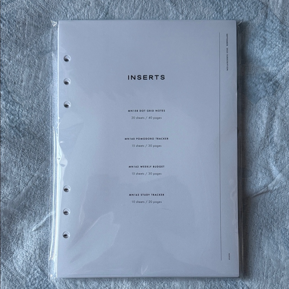 8Lotus A5 Planner Insert Bundle